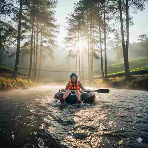 Tubing Ciwidey Bandung | EO Prabu Outbound