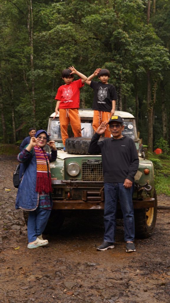 Offroad Bandung bersama keluarga