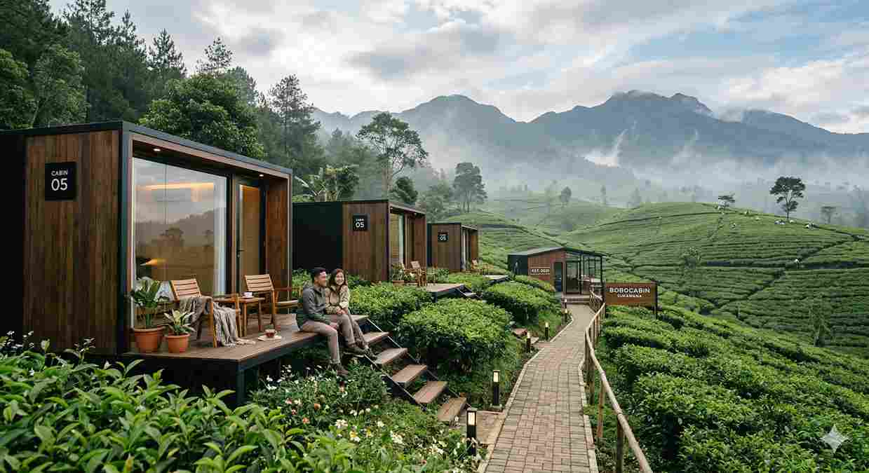 Bobocabin Temukan Kedamaian Futuristik