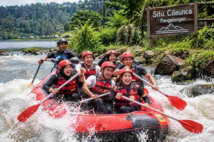 Rafting Pangalengan Situ Cileunca